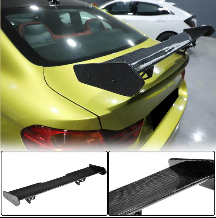BMW F80 M3 F82 F83 M4 2014-2020 Front Bumper Lip Side Skirts Rear Diffuser Rear Trunk Spoiler Carbon Fiber-Ahacarbon