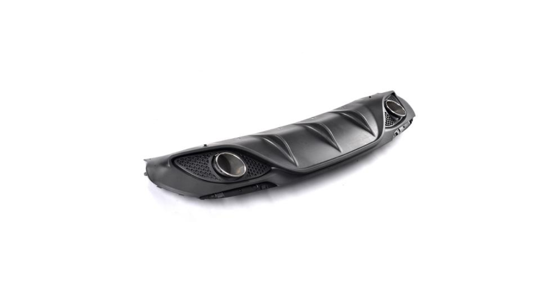 Alfa Romeo Giulia 2016-2020 Rear Bumper Diffuser Lip Carbon Fiber-Ahacarbon