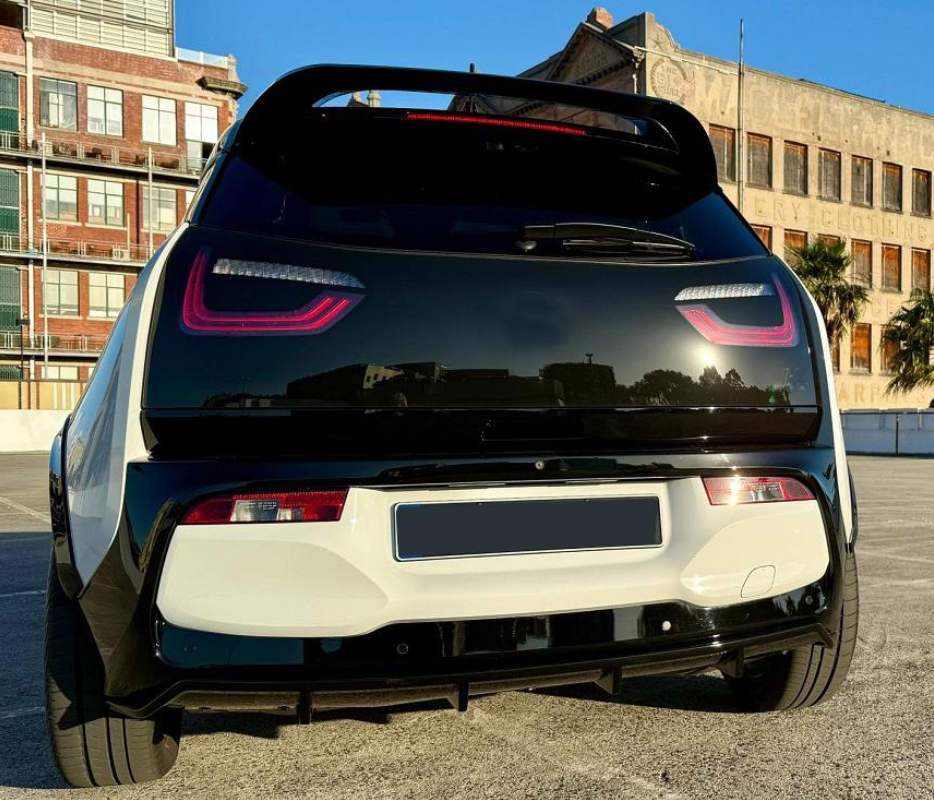 BMW I3 I01 2018-2020 Rear Bumper Diffuser Carbon Fiber/FRP-Ahacarbon