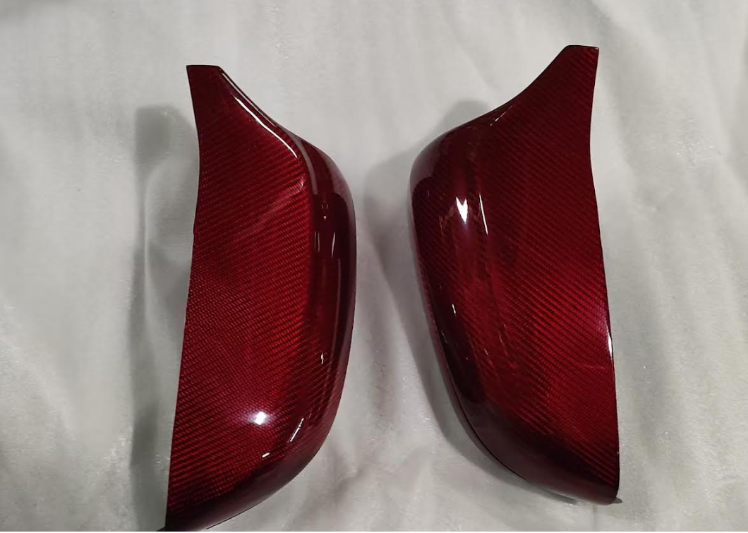 BMW G20 G22/G23 G30 G32 GT G11 G14/G15/G16 Mirror Covers Replacement LHD Dry Carbon Fiber-Ahacarbon