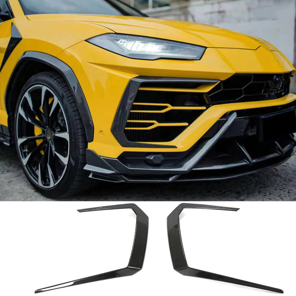 Lamborghini Urus Sport Utility 2018-2022 Front Bumper Splitters Dry Carbon Fiber-Ahacarbon