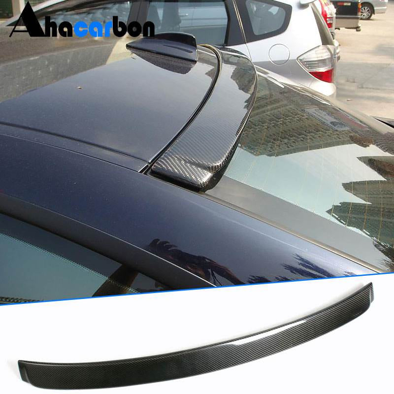 BMW 3 Series E90 M3 2005-2011 Rear Roof Spoiler Carbon Fiber-Ahacarbon