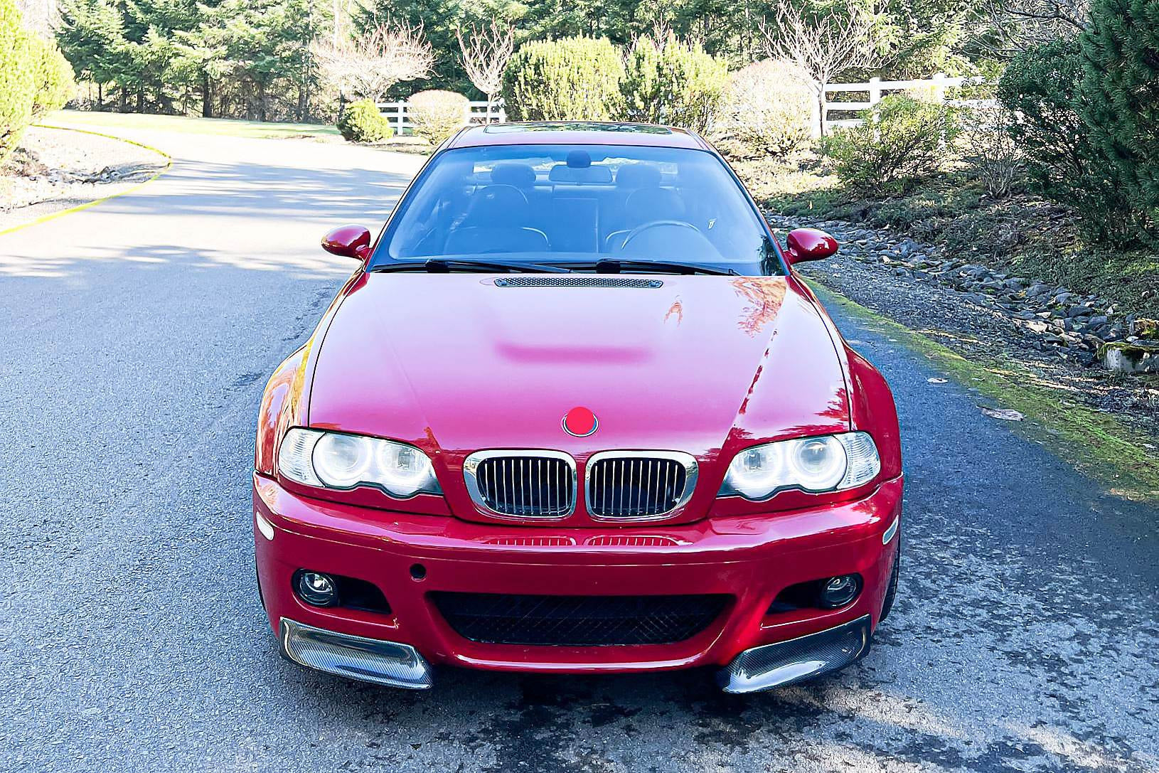 BMW 3 Series E46 M3 2000-2006 Front Bumper Splitters Carbon Fiber-Ahacarbon
