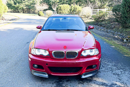 BMW 3 Series E46 M3 2000-2006 Front Bumper Splitters Carbon Fiber-Ahacarbon