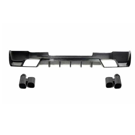 Land Rover Defender 90/110/130 2020-2023 Rear Bumper Diffuser Carbon Fiber-Ahacarbon