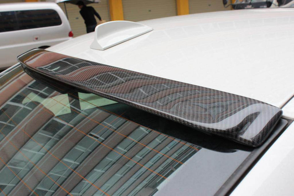 BMW 3 Series E90 M3 2005-2011 Rear Roof Spoiler Carbon Fiber-Ahacarbon