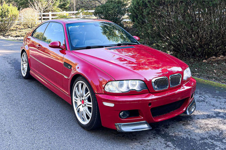 BMW 3 Series E46 M3 2000-2006 Front Bumper Splitters Carbon Fiber-Ahacarbon