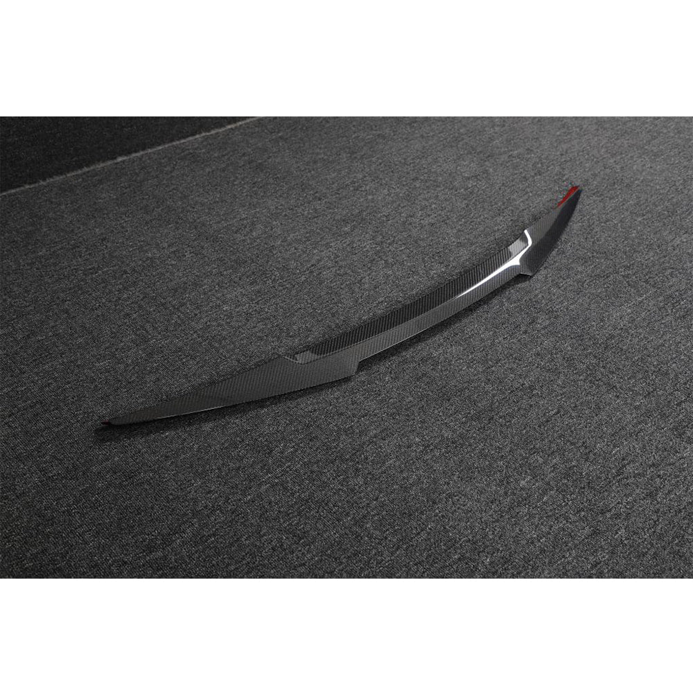 Audi S5 B8/B8.5 Coupe 2Door 2015 Carbon Fiber Rear Trunk Spoiler-Ahacarbon