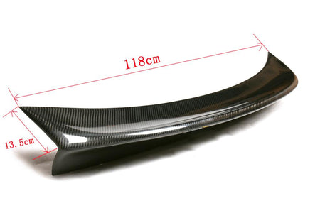 BMW 3 Series E46 M3 Sedan 1999-2005 Rear Trunk Spoiler Carbon Fiber-Ahacarbon