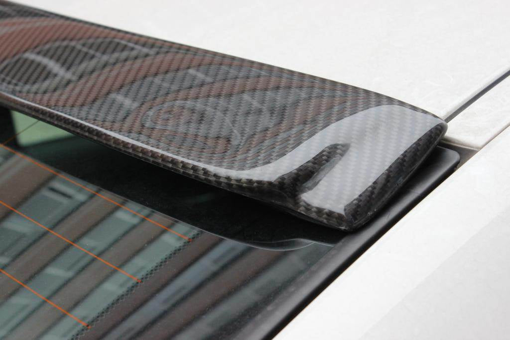 BMW 3 Series E90 M3 2005-2011 Rear Roof Spoiler Carbon Fiber-Ahacarbon