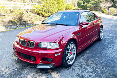 BMW 3 Series E46 M3 2000-2006 Front Bumper Splitters Carbon Fiber-Ahacarbon
