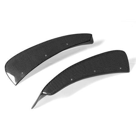 BMW 3 Series E46 M3 2000-2006 Front Bumper Splitters Carbon Fiber-Ahacarbon
