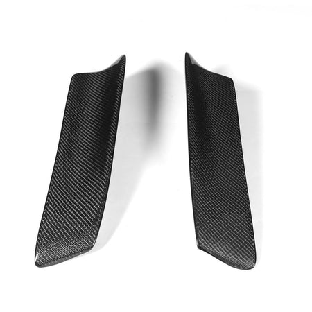 BMW 3 Series E46 M3 2000-2006 Front Bumper Splitters Carbon Fiber-Ahacarbon