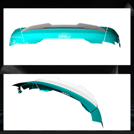 Audi A3 S line S3 8V Sedan 2013-2020 Rear Trunk Spoiler Dry Carbon Fiber-Ahacarbon
