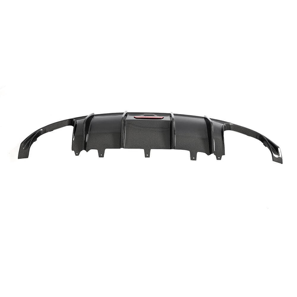 Audi A7 Sline S7 C7.5 2016-2018 Rear Bumper Diffuser Carbon Fiber-Ahacarbon