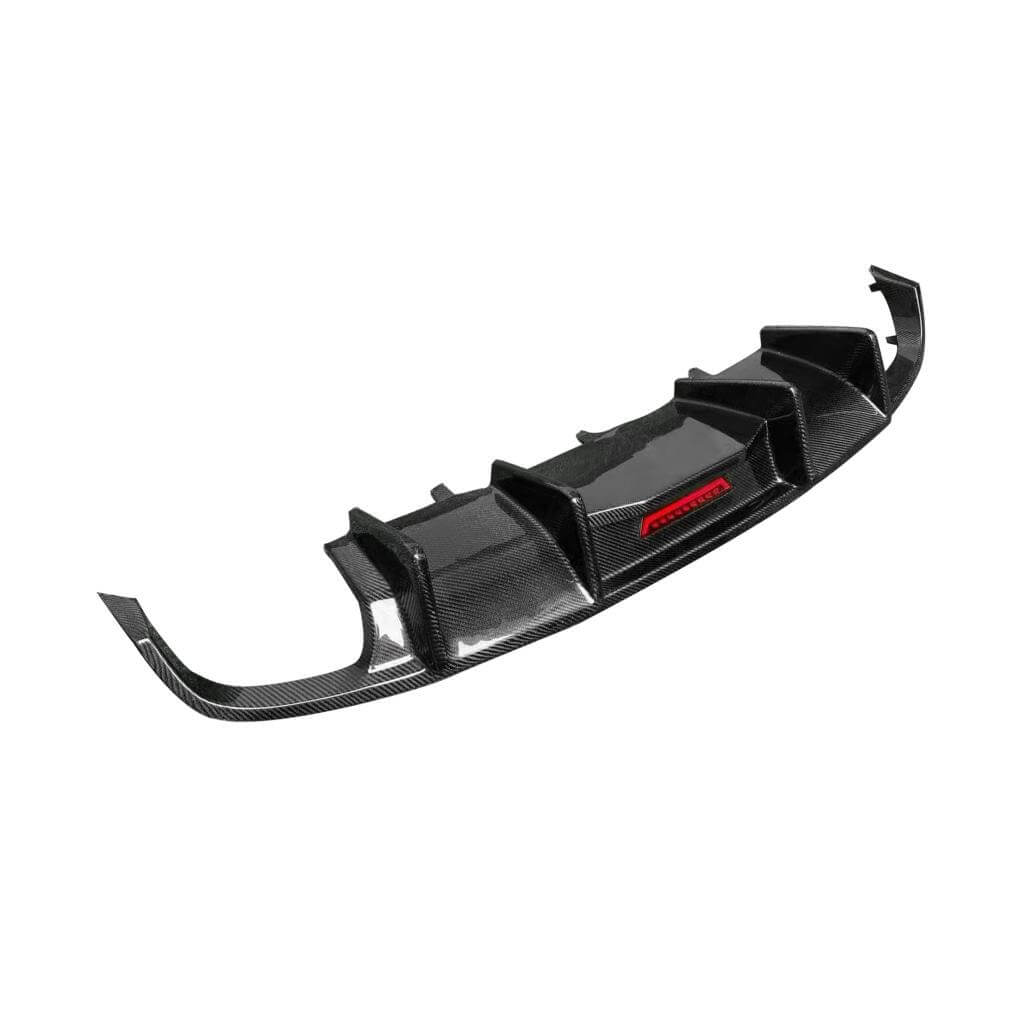 Audi A7 Standard 2012-2015 Carbon Fiber Rear Bumper Diffuser Lip-Ahacarbon