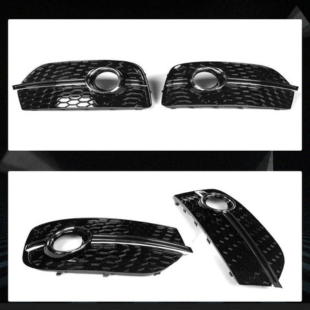 Audi Q3 2012-2015 Fog Lamp Covers ABS-Ahacarbon