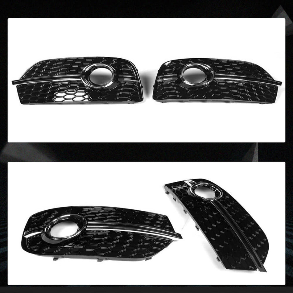 Audi Q3 2012-2015 Fog Lamp Covers ABS-Ahacarbon