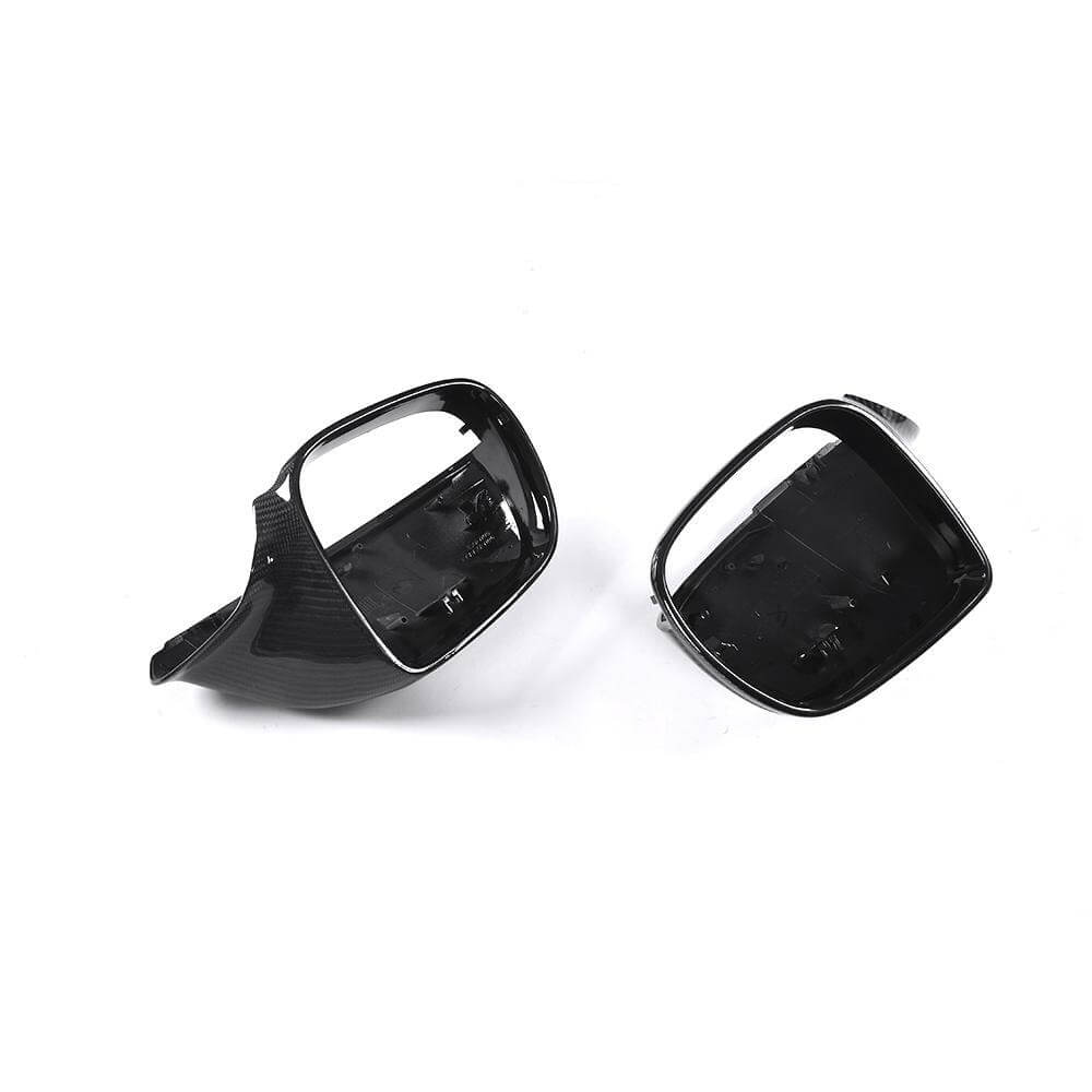 Audi Q5 Q7 2009-2015 Replacement Style Mirror Covers Carbon Fiber（Without lane change assist）-Ahacarbon