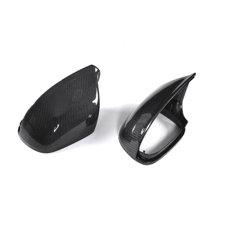 Audi Q5 Q7 2009-2015 Replacement Style Mirror Covers Carbon Fiber（Without lane change assist）-Ahacarbon