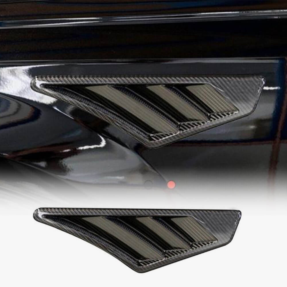 Audi Q8 Dry 2019-2022 Side Fender Vents Carbon Fiber-Ahacarbon
