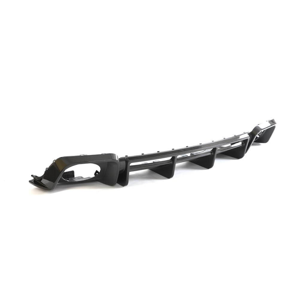Audi R8 Coupe 2022-2023 Rear Bumper Diffuser Dry Carbon Fiber-Ahacarbon