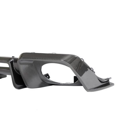 Audi R8 Coupe 2022-2023 Rear Bumper Diffuser Dry Carbon Fiber-Ahacarbon