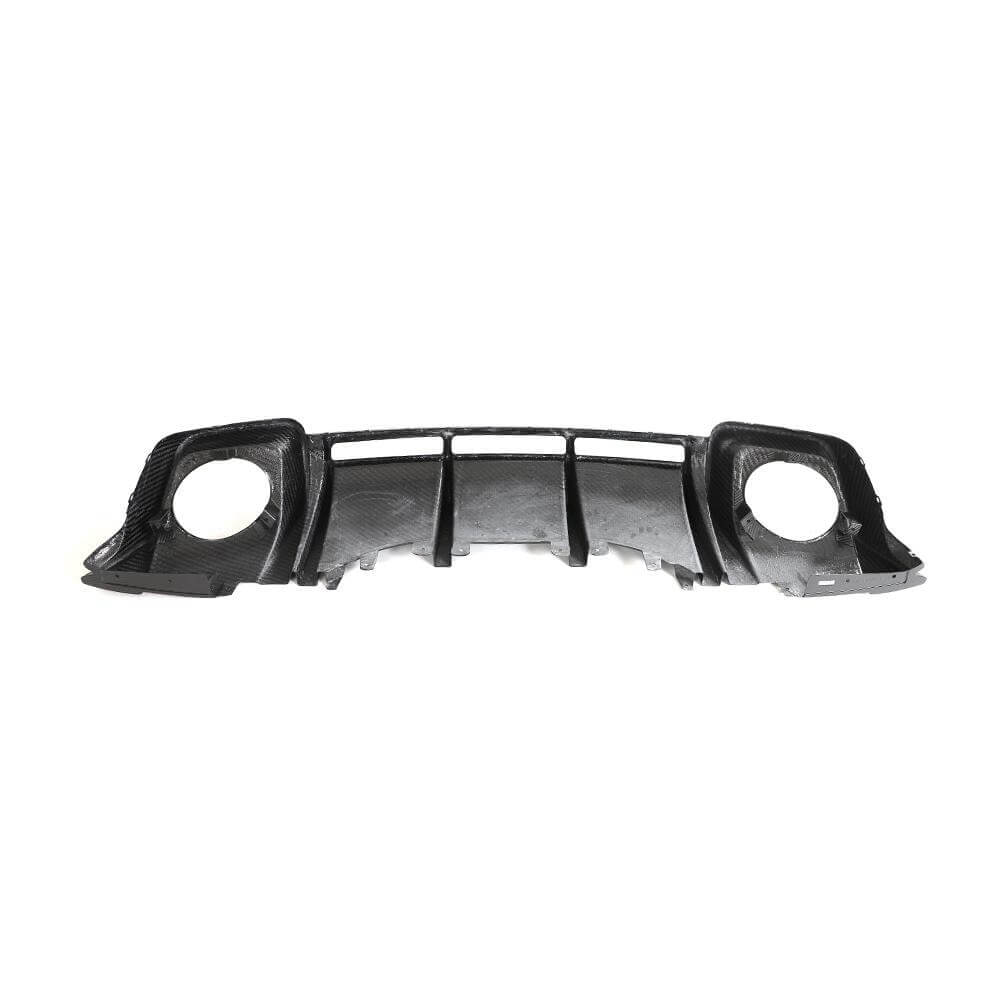 Audi R8 Coupe 2022-2023 Rear Bumper Diffuser Dry Carbon Fiber-Ahacarbon