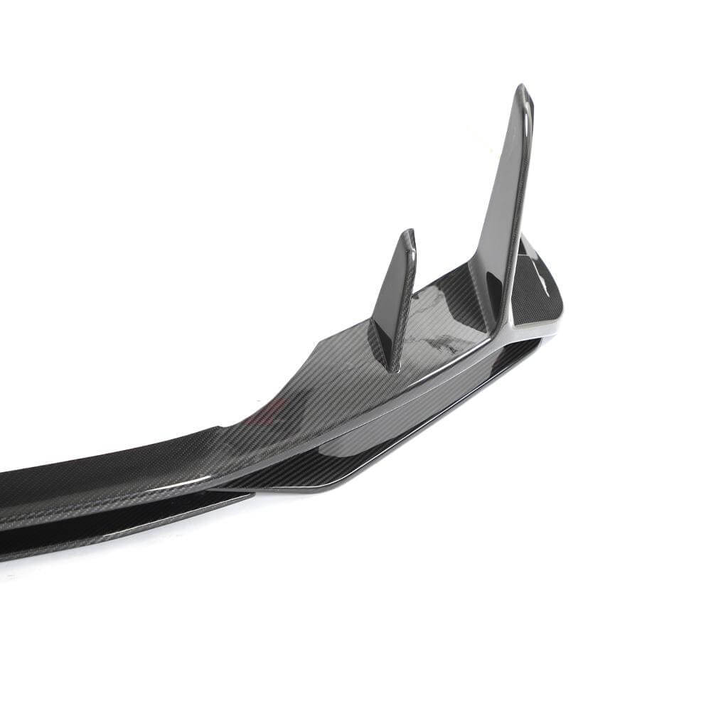 Audi R8 V10 Coupe Spyder Convertible 2Door 2022+ Front Bumper Lip Dry Carbon Fiber-Ahacarbon