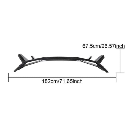 Audi R8 V10 Coupe Spyder Convertible 2Door 2022+ Front Bumper Lip Dry Carbon Fiber-Ahacarbon