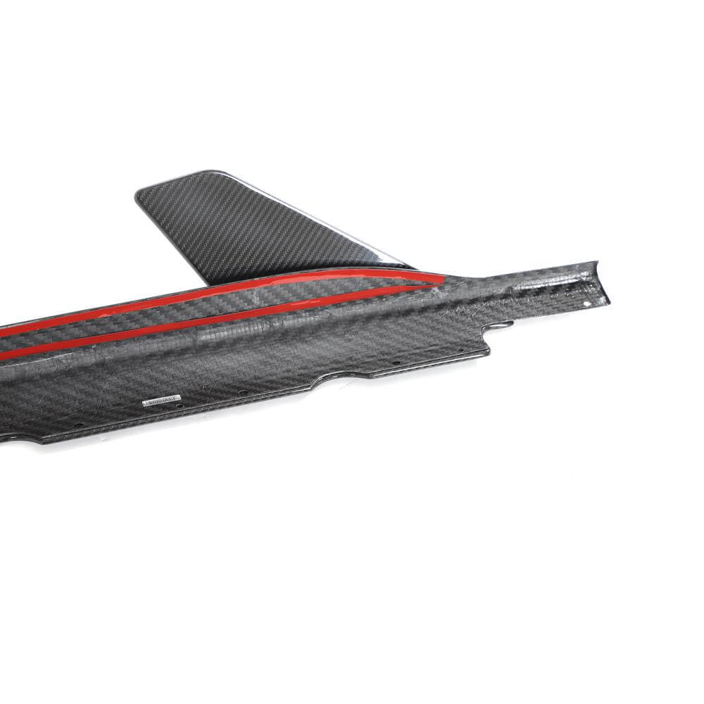 Audi R8 V10 Coupe Spyder Convertible 2Door 2023UP Side Skirts Dry Carbon Fiber-Ahacarbon