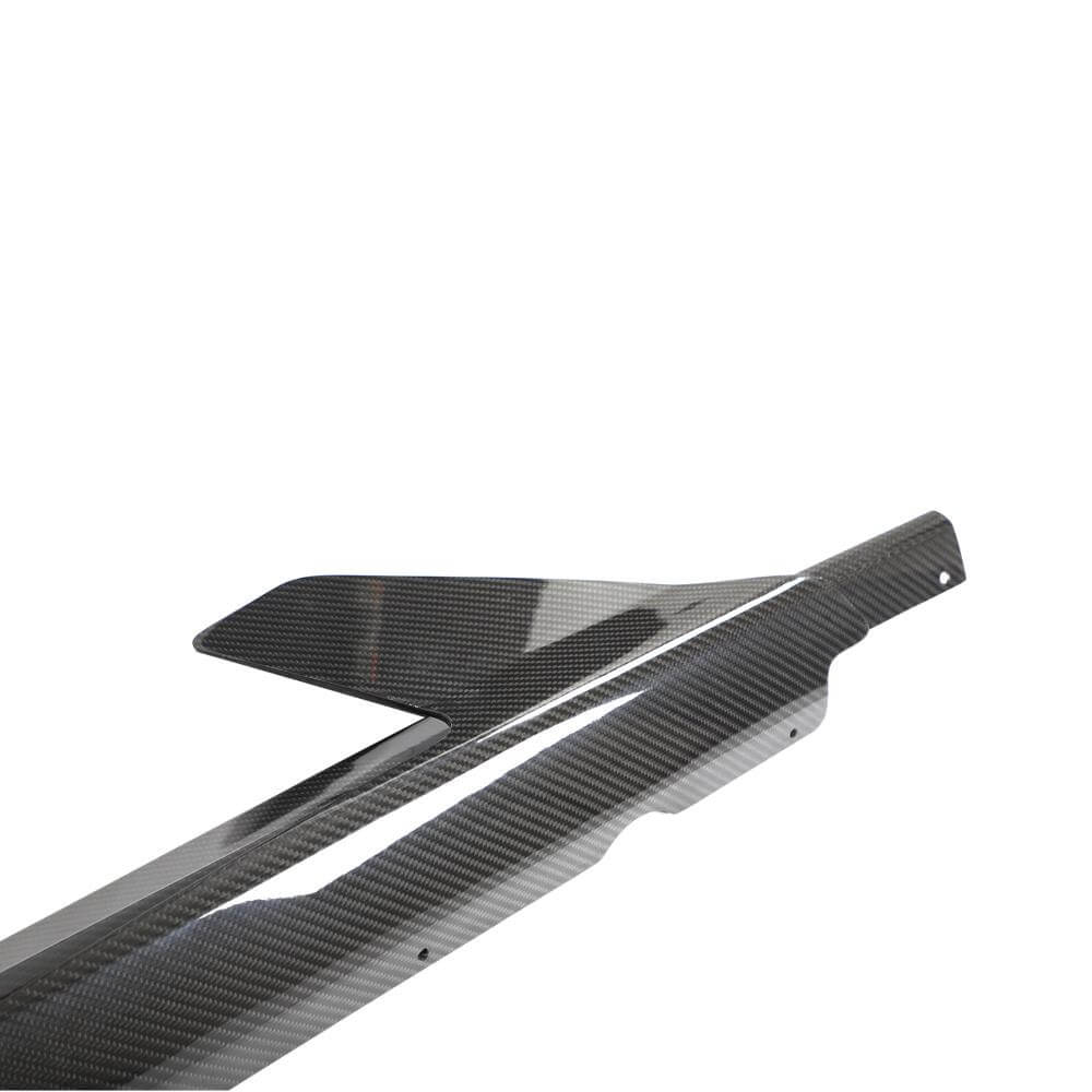 Audi R8 V10 Coupe Spyder Convertible 2Door 2023UP Side Skirts Dry Carbon Fiber-Ahacarbon