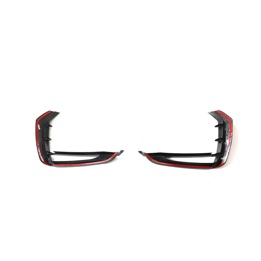 Audi RSQ8 Base Sport Utility 4-Door 2021+ Fog Light Covers Carbon Fiber-Ahacarbon