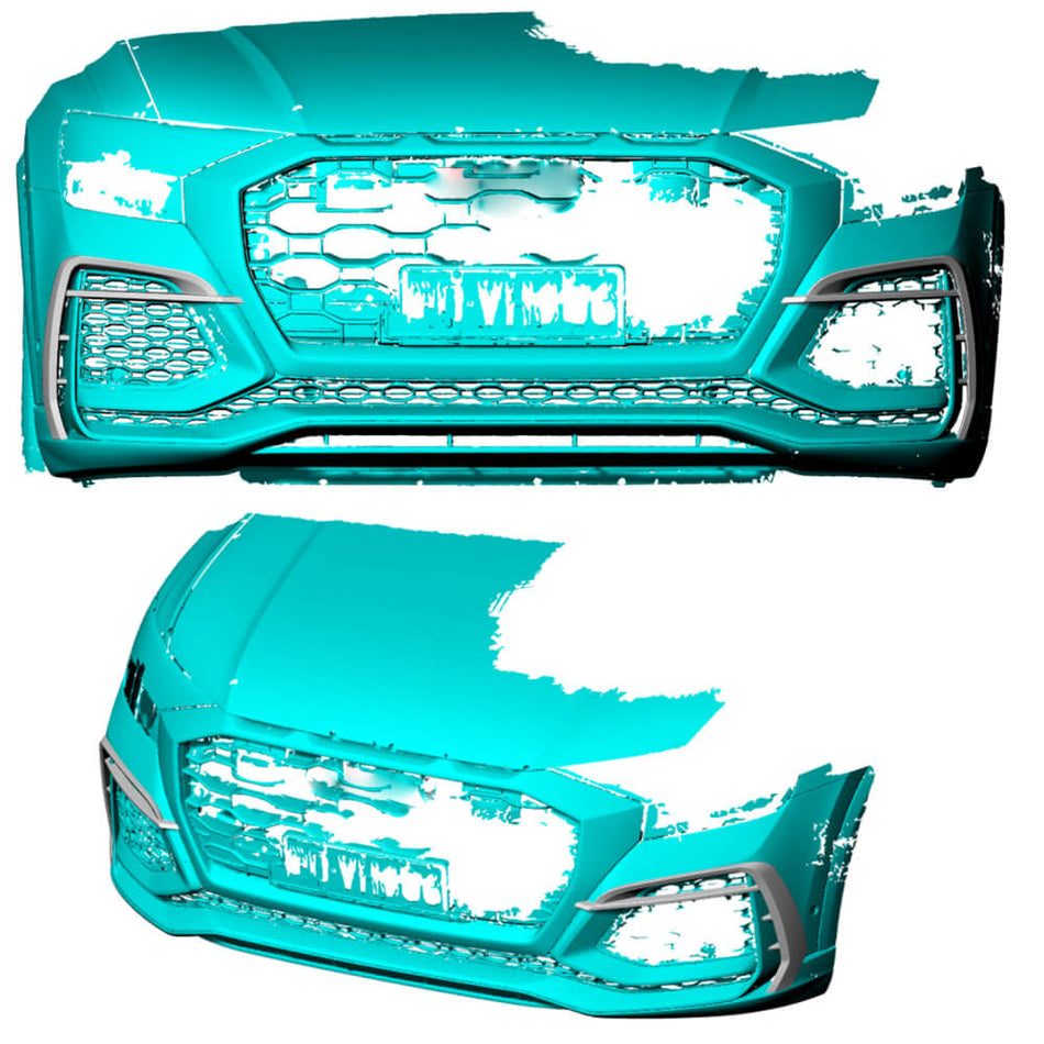 Audi RSQ8 Base Sport Utility 4-Door 2021+ Fog Light Covers Carbon Fiber-Ahacarbon