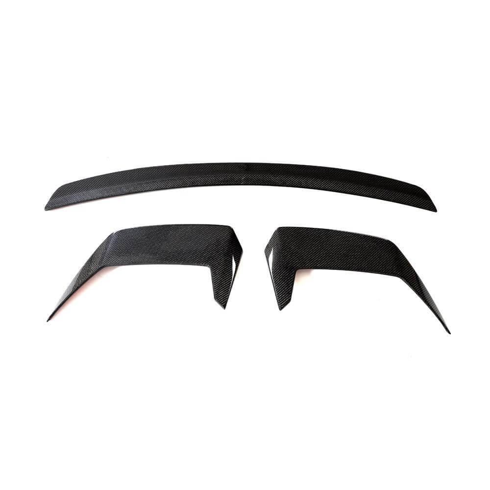 Audi RSQ8 RS Q8 Base Sport Utility 4-Door 2020-2023 Rear Roof Spoiler Carbon Fiber-Ahacarbon