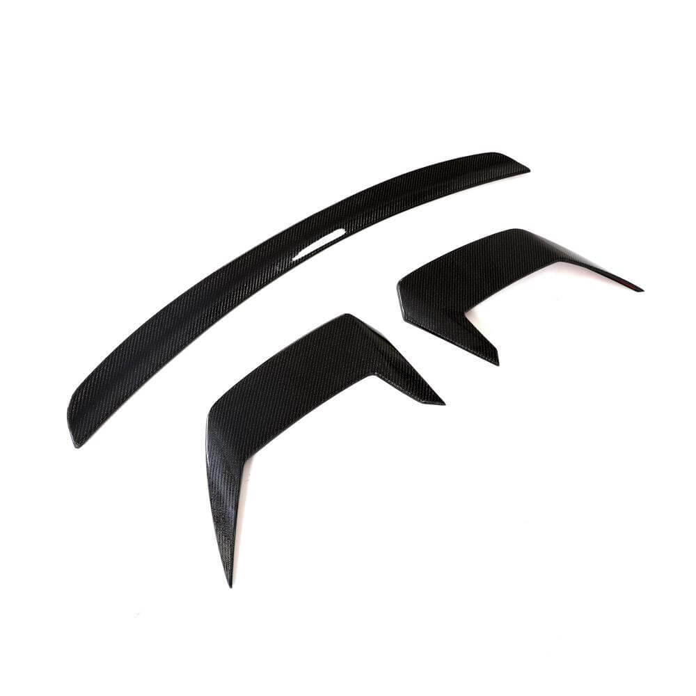 Audi RSQ8 RS Q8 Base Sport Utility 4-Door 2020-2023 Rear Roof Spoiler Carbon Fiber-Ahacarbon