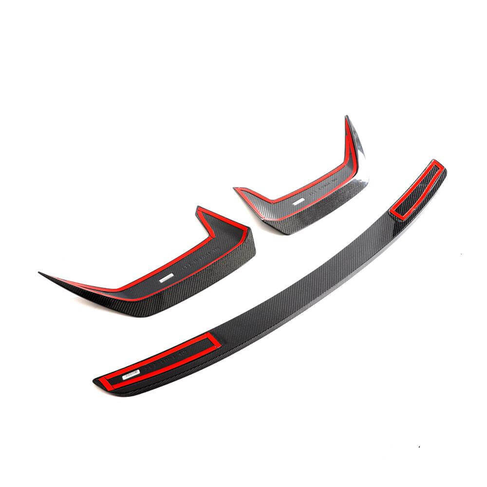Audi RSQ8 RS Q8 Base Sport Utility 4-Door 2020-2023 Rear Roof Spoiler Carbon Fiber-Ahacarbon