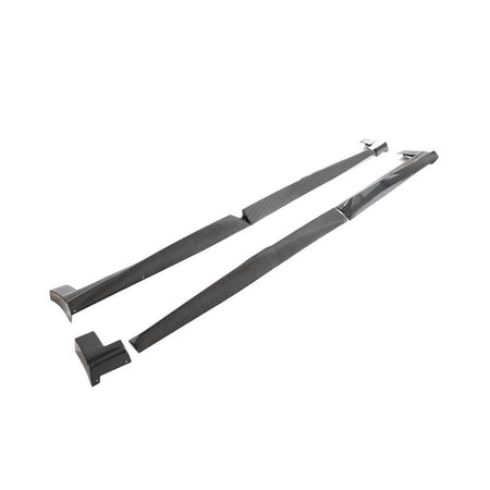Audi RSQ8 RS Q8 Base Sport Utility 4-Door 2021-2023 Side Skirts Carbon Fiber-Ahacarbon