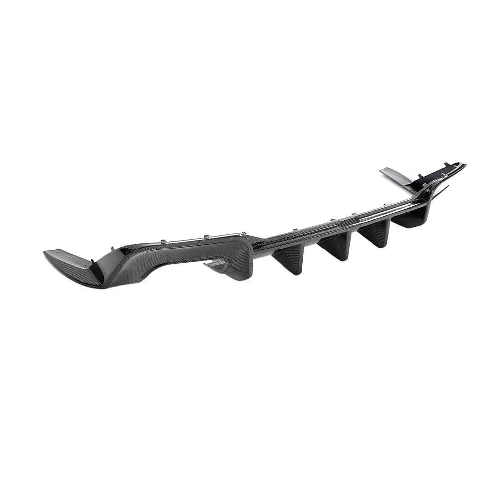 Audi S5 4-Door 2020-2021 Rear Bumper Diffuser Carbon Fiber-Ahacarbon