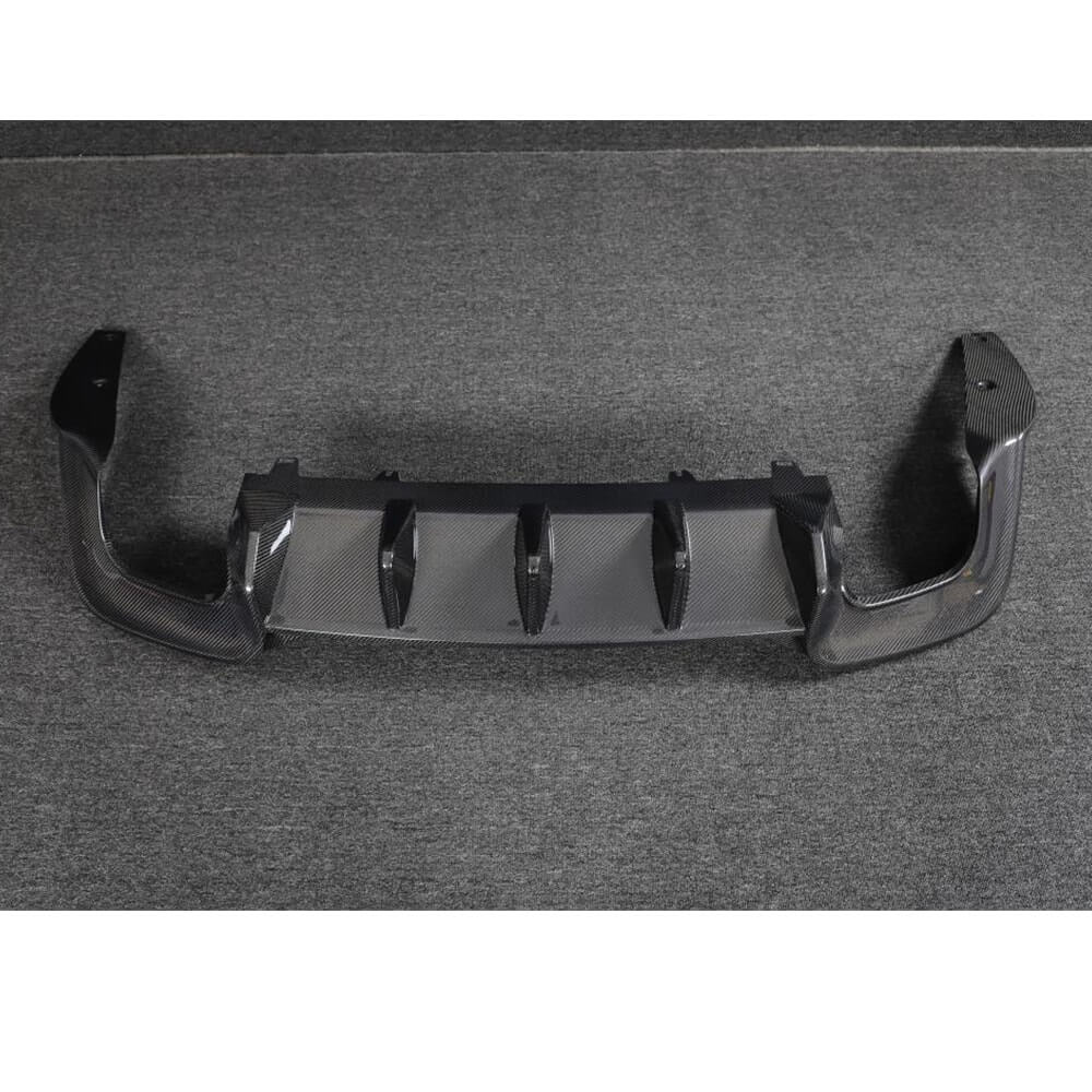 Audi S5 4-Door 2020-2021 Rear Bumper Diffuser Carbon Fiber-Ahacarbon