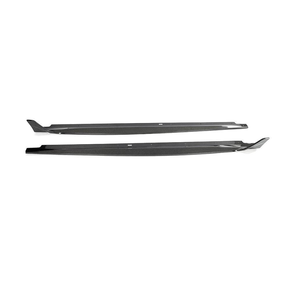Audi S5 4 Door 2020-2021 Side Skirts Carbon Fiber-Ahacarbon