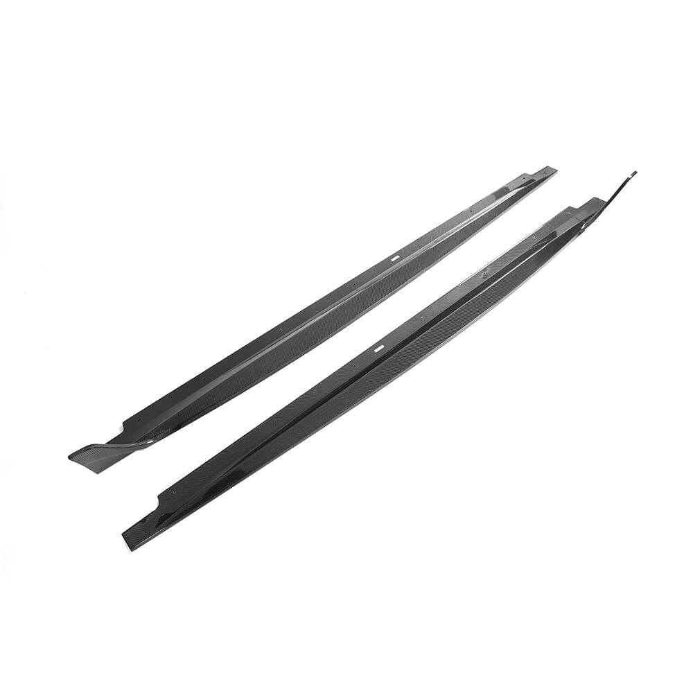 Audi S5 4 Door 2020-2021 Side Skirts Carbon Fiber-Ahacarbon