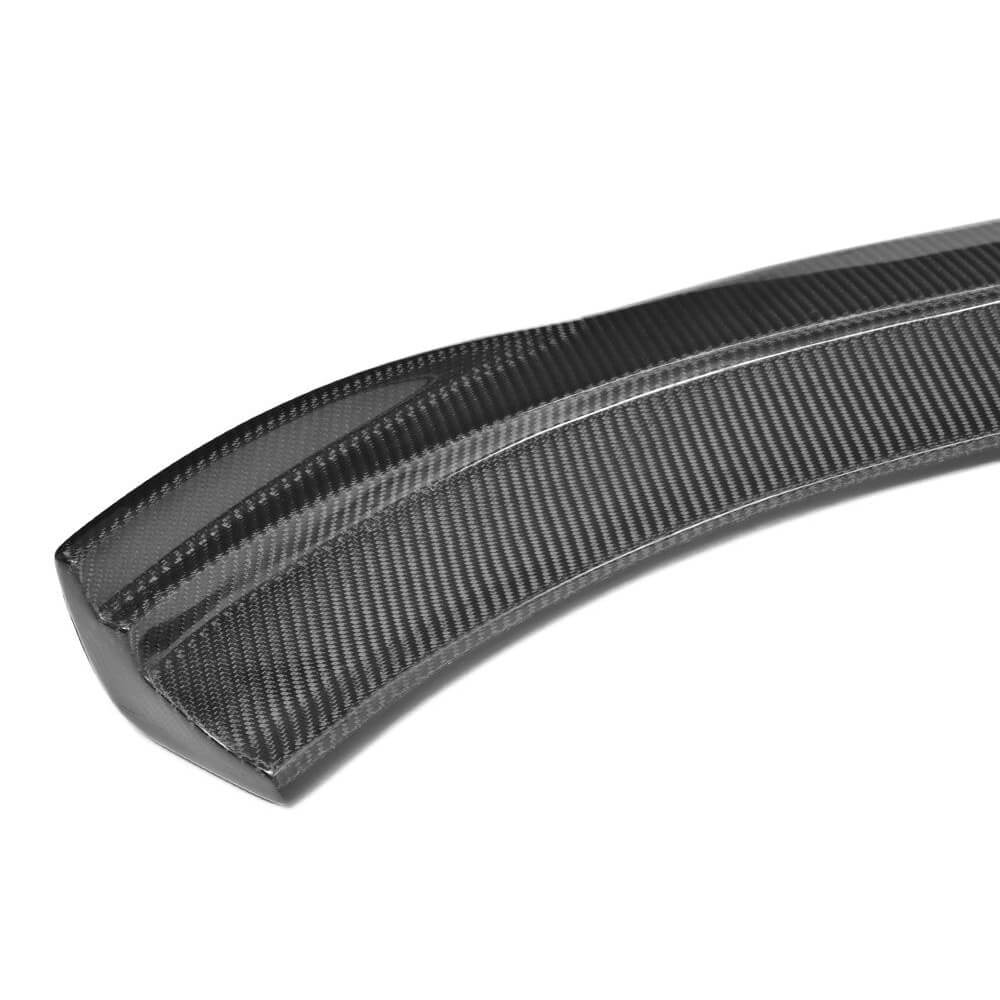 Audi A3 Base 8V Sedan 2014-2016 Front Bumper Lip Carbon Fiber-Ahacarbon