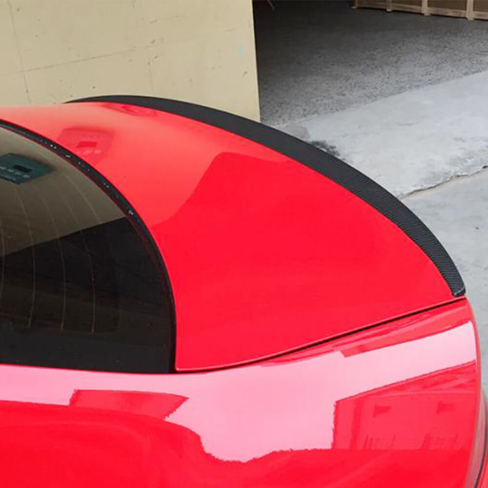 Audi A3 Sline S3 8V Sedan 2014-2020 Rear Trunk Spoiler Carbon Fiber/FRP-Ahacarbon