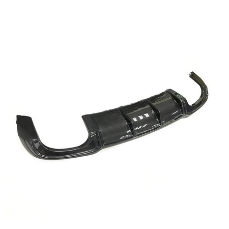 Audi S3 A3 8V Sline Sedan Facelift 2017-2020 Rear Bumper Diffuser Lip Carbon Fiber-Ahacarbon