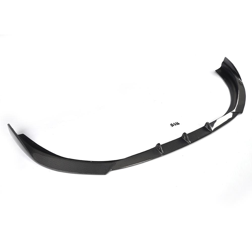 Audi S3 A3 Sline 8V Hatchback 2014-2016 Front Bumper Lip Carbon Fiber-Ahacarbon