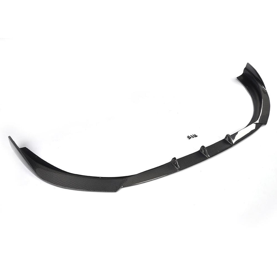 Audi S3 A3 Sline 8V Hatchback 2014-2016 Front Bumper Lip Carbon Fiber-Ahacarbon