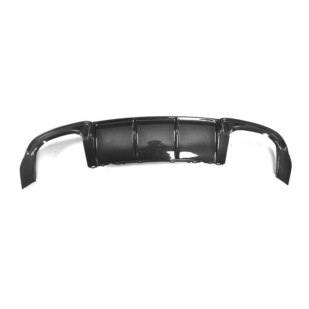Audi S3 A3 Sline 8V Sedan Facelift 2017-2020 Rear Bumper Diffuser Carbon Fiber-Ahacarbon