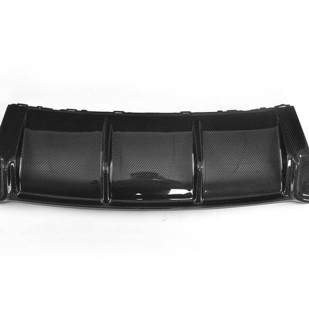 Audi S3 A3 Sline 8V Sedan Facelift 2017-2020 Rear Bumper Diffuser Carbon Fiber-Ahacarbon