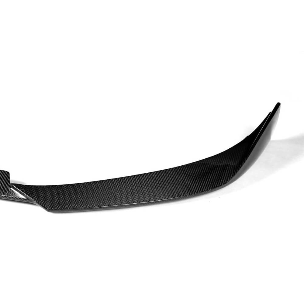 Audi S3 A3 Sline 8V Sedan Pre-facelift 2014-2016 Front Bumper Lip Carbon Fiber-Ahacarbon